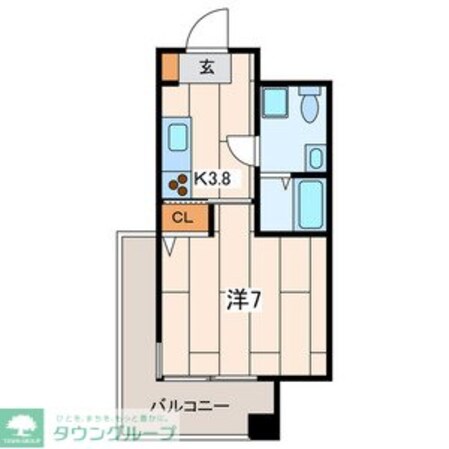 ローズマンションR&Aの物件間取画像